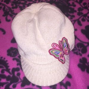 Kids butterfly hat.